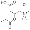 (+/-)-PROPIONYLCARNITINE CHLORIDE结构式