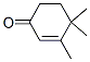 Structure of 1,6,6-Trimethylcyclohexene-3-one
