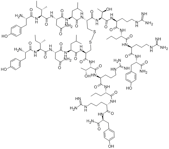 Structure of ((CYS31,NVA34)-NEUROPEPTIDE Y (27-36))2