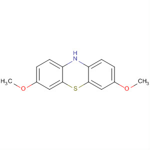 Structure of 10H-Phenothiazine, 3,7-dimethoxy-
