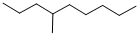 Structure of 4-METHYLNONANE