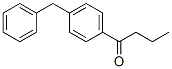 Structure of 1-(4-Benzylphenyl)-1-butanone