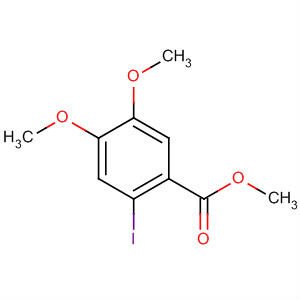 Structure of Methyl-4,5-dimethoxy-2-iodobenzoate