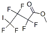 Structure of 2,2,3,3,4,4-Hexafluoro-4-iodobutyric acid methyl ester