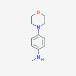 Structure of Methyl-(4-morpholin-4-yl-phenyl)-amine