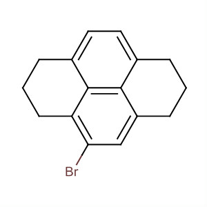 Structure of Pyrene, 4-bromo-1,2,3,6,7,8-hexahydro-