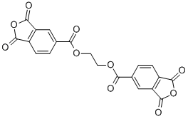 Structure of ETHYLENE GLYCOL BIS(4-TRIMELLITATE ANHYDRIDE)