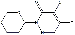 Structure of 4,5-Dichloro-2-(tetrahydro-pyran-2-yl)-2H-pyridazin-3-one