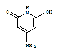 2(1H)-Pyridinone,4-amino-6-hydroxy-结构式