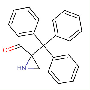 Structure of 2-Aziridinecarboxaldehyde, 1-(triphenylmethyl)-