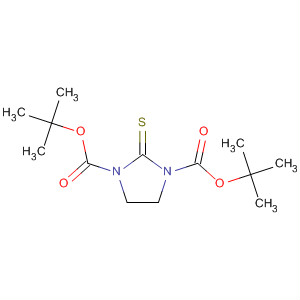 1,3-Imidazolidinedicarboxylic acid, 2-thioxo-, bis(1,1-dimethylethyl)ester结构式