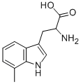Structure of 7-METHYL-DL-TRYPTOPHAN