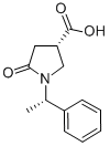Structure of (1S, 3S)-1-(1-PHENYLETHYL)-5-OXO-3-PYRROLIDINE CARBOXYLIC ACID