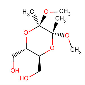 Structure of (2R,3R,5S,6S)-5,6-Bis(hydroxyMethyl)-2,3-diMethoxy-2,3-diMethyl-1,4-dioxane