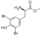Structure of 3,5-DIBROMO-D-TYROSINE METHYL ESTER