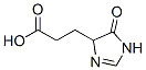3-(5-oxo-1,4-dihydroimidazol-4-yl)propanoic acid结构式
