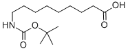 Structure of BOC-9-AMINONONANOIC ACID