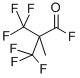 Structure of 2,2-BIS(TRIFLUOROMETHYL)PROPIONYL FLUORIDE