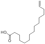 14-Pentadecenoicacid结构式