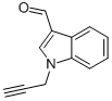 Structure of 1-PROP-2-YNYL-1H-INDOLE-3-CARBALDEHYDE