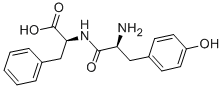 Structure of H-TYR-PHE-OH