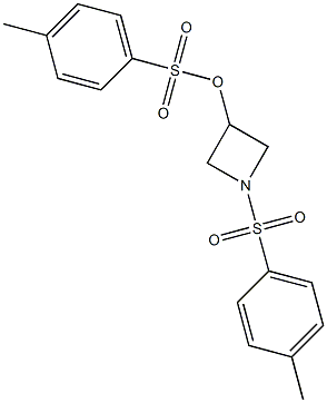 1-[(4-Methylphenyl)sulfonyl]azetidin-3-yl 4-methylbenzenesulfonate结构式