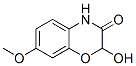 2H-1,4-Benzoxazin-3(4H)-one, 2-hydroxy-7-methoxy-结构式