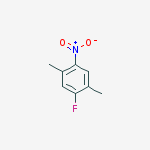Structure of 4-FLUORO-2,5-DIMETHYL-NITROBENZENE