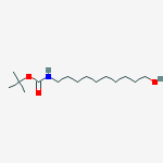 Structure of 10-(T-BOC-AMINO)-1-DECANOL