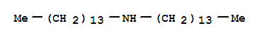 N,N-双十四烷基胺结构式