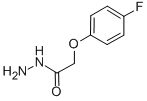 Structure of 4-FLUOROPHENOXYACETIC ACID HYDRAZIDE