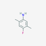 Structure of 4-fluoro-2,5-dimethylaniline