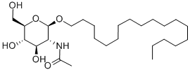 Structure of OCTADECYL-2-ACETAMIDO-2-DEOXY-BETA-D-GLUCOPYRANOSIDE