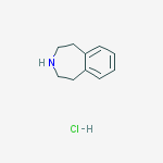Structure of 2,3,4,5-TETRAHYDRO-1H-BENZO[D]AZEPINE
