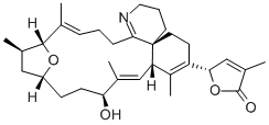 Structure of gymnodimine