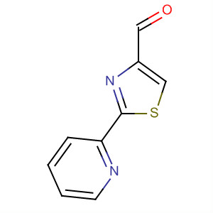 Structure of 4-Thiazolecarboxaldehyde, 2-(2-pyridinyl)-