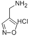 Structure of C-ISOXAZOL-4-YL-METHYLAMINE HYDROCHLORIDE