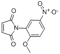 Structure of 1-(2-METHOXY-5-NITROPHENYL)-1H-PYRROLE-2,5-DIONE