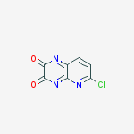 Structure of 6-chloropyrido[2,3-b]pyrazine-2,3-diol