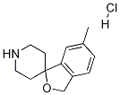 Structure of 5-Methylspiro[1,3-dihydroisobenzofuran-3,4'-piperidine] hydrochloride