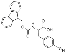Structure of FMOC-L-4-CYANOPHENYLALANINE