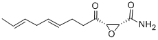 Structure of CERULENIN