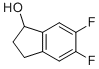 Structure of 5,6-DIFLUORO-2,3-DIHYDRO-1H-INDEN-1-OL