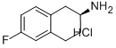 (S)-6-氟-1,2,3,4-四氢-萘-2-胺盐酸盐结构式
