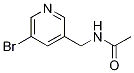 Structure of N-((5-bromopyridin-3-yl)methyl)acetamide