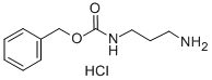 N-苄氧羰基-1,3-二氨基丙烷盐酸盐结构式