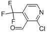 Structure of 2-CHLORO-4-(TRIFLUOROMETHYL)NICOTINALDEHYDE