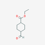 Structure of ethyl 4-formylcyclohexanecarboxylate