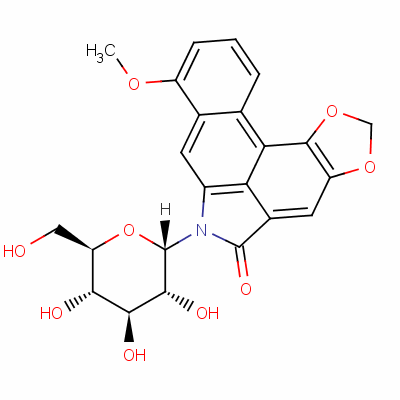 aristololactam-glucoside结构式