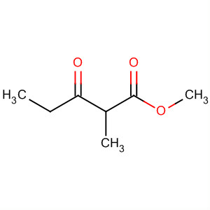 Structure of 2-METHYL-3-OXO-PENTANOIC ACID METHYL ESTER